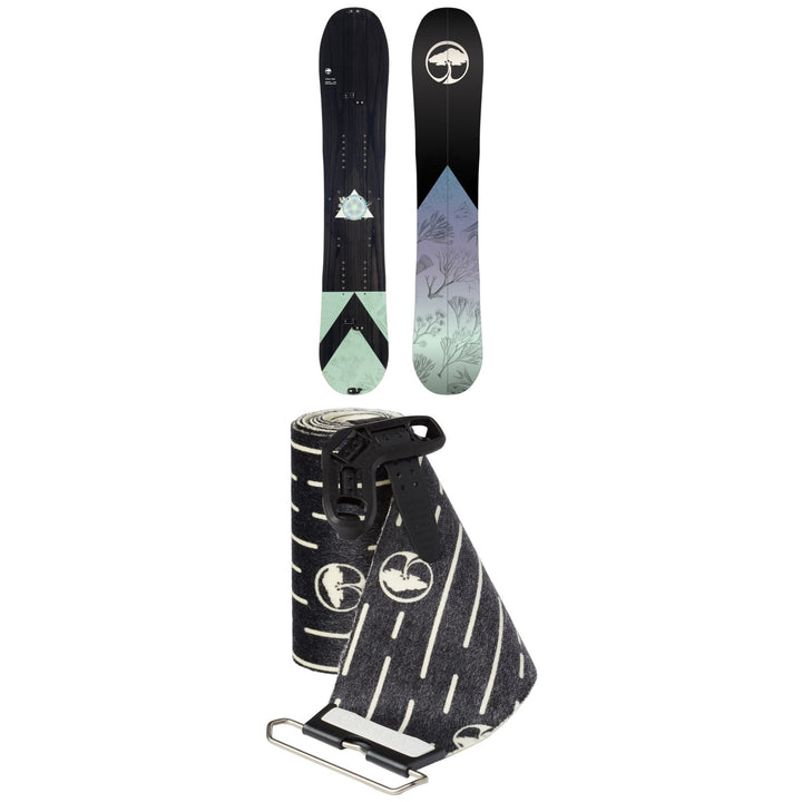 Arbor Veda Camber Splitboard - Women's 2023 + Swoon/Veda Splitboard Skins