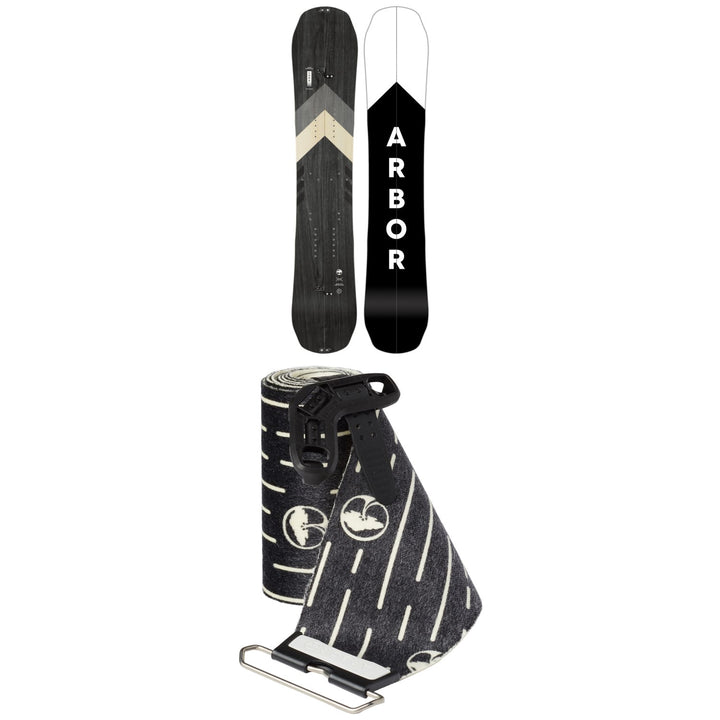 Arbor Coda Rocker Splitboard + Coda Splitboard Skins