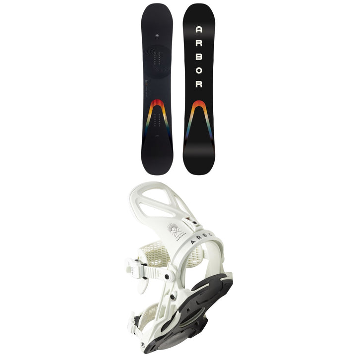 Arbor Formula Camber Snowboard + Hemlock Snowboard Bindings 2023