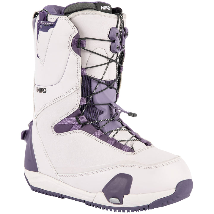 Nitro Cave TLS Step On Snowboard Boots - Women's 2023 Lilac/Purple