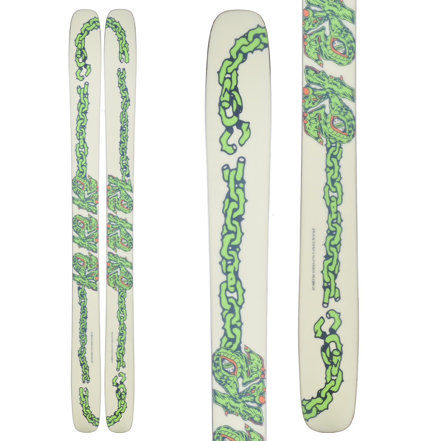 K2 x Brain Dead Reckoner 112 Skis 2023