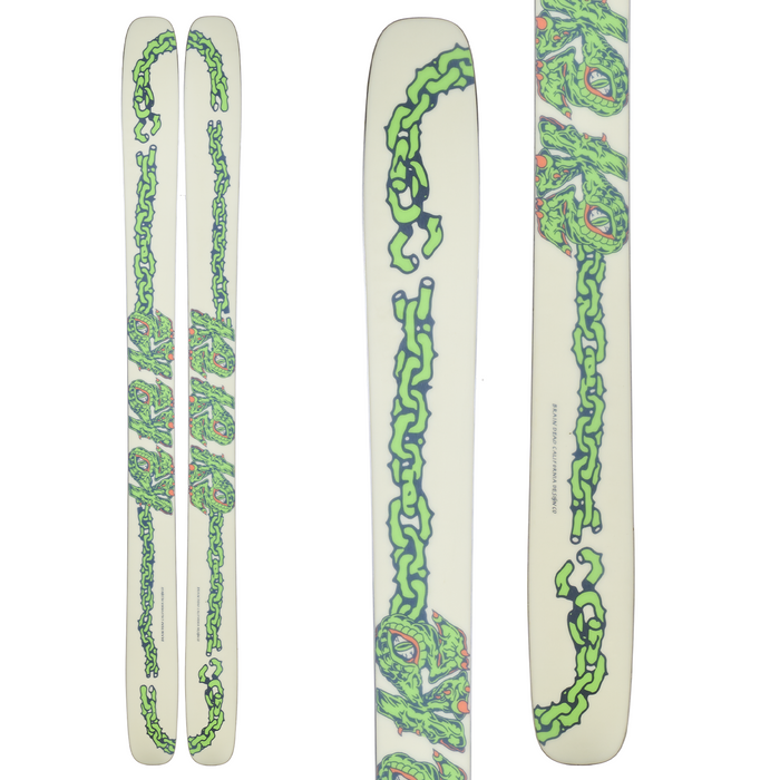 K2 x Brain Dead Reckoner 112 Skis 2023
