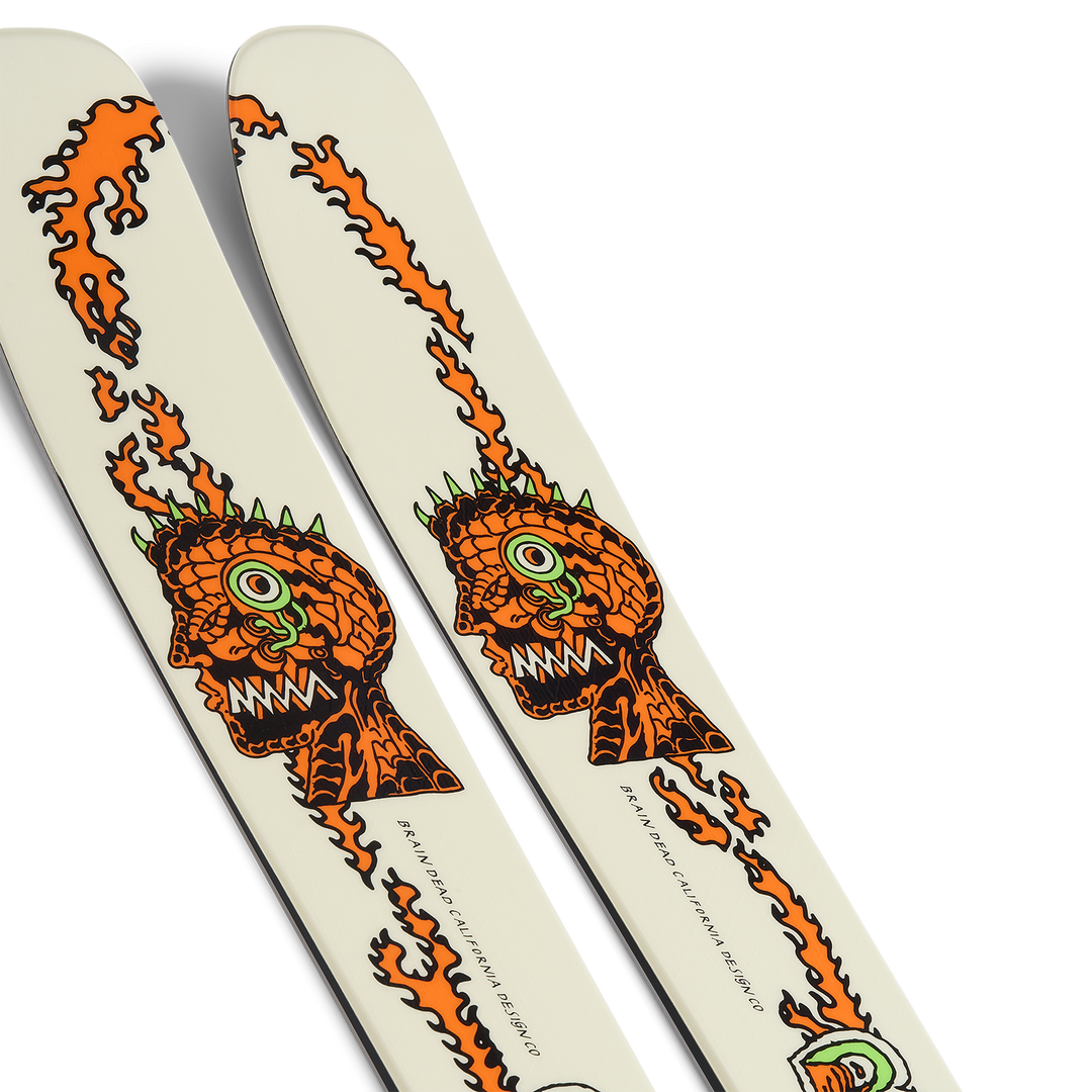 braindead k2 skis K2 x Brain Dead Reckoner 112 Skis 2023 – evo
