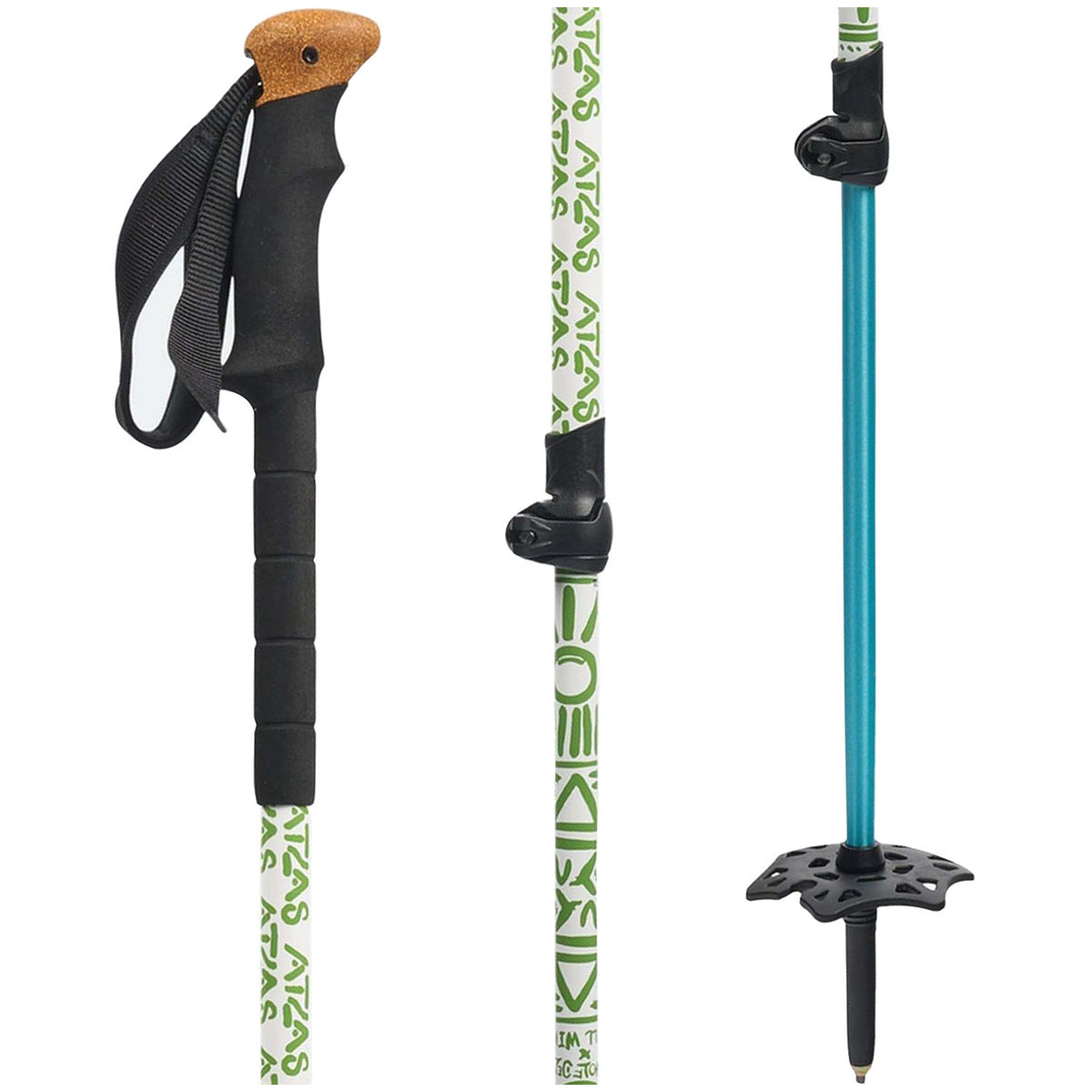Atlas Russell Winfield 3 Piece Snowshoe Poles