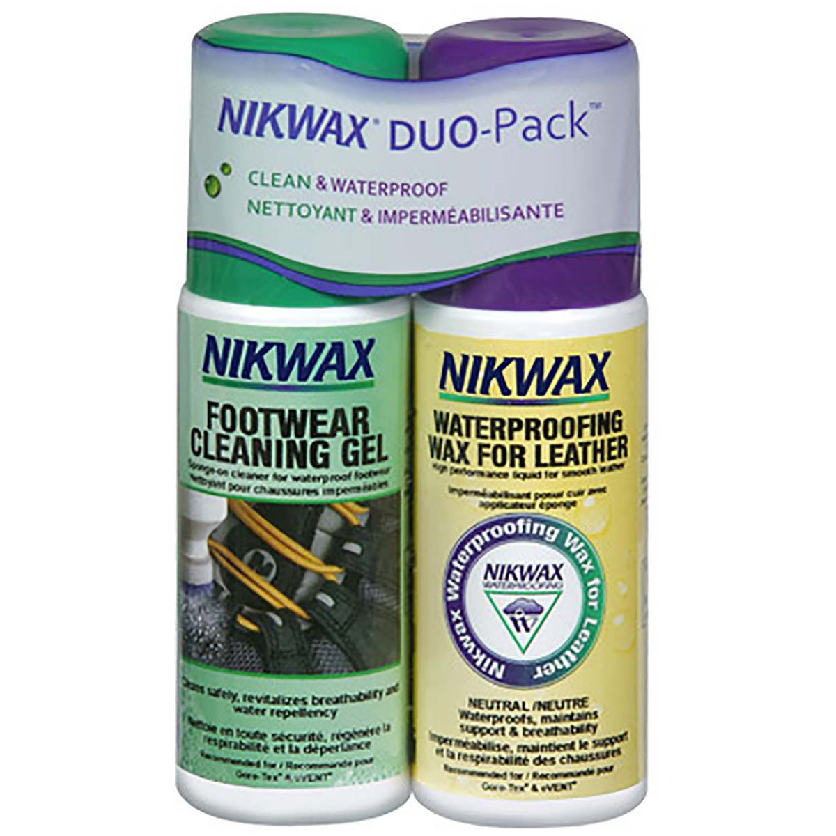 Nikwax Waterproofing Wax for Leather Liquid Duo-Pack