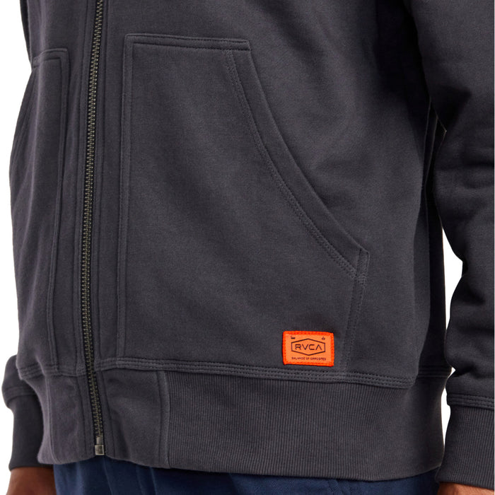 RVCA Chainmail Fleece - Men's Garage Blue