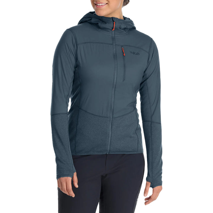 Rab® Ascendor Summit Hoodie - Women's Orion Blue