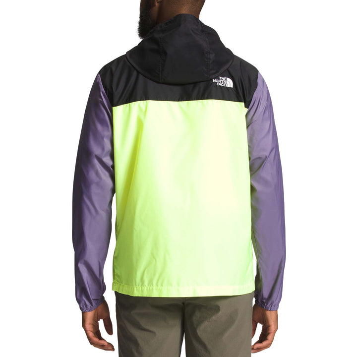 The North Face Cyclone 3 Windbreaker - Men's LED Yellow/TNF Black/Lunar Slate