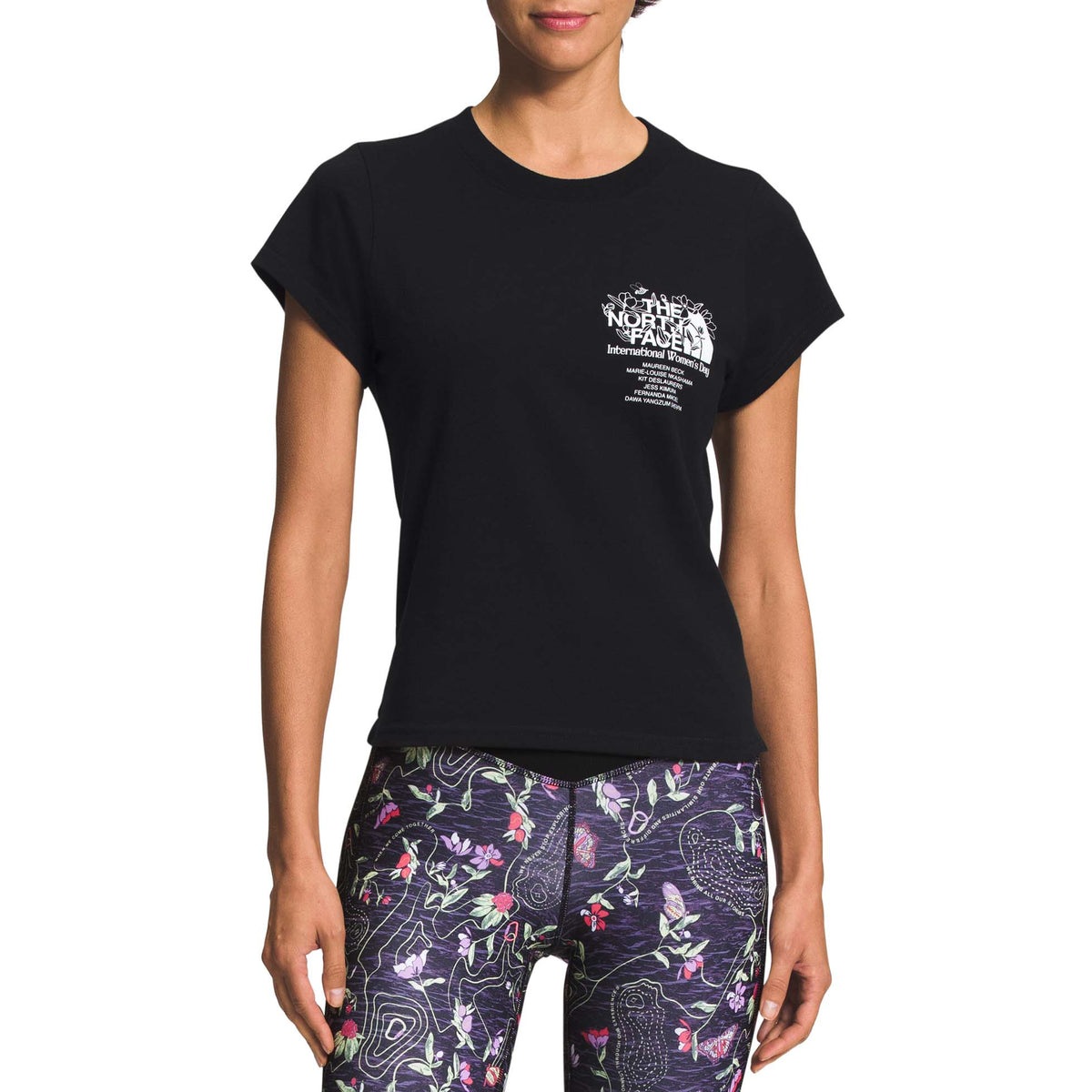 The North Face International Women's Day Cutie Tee - Women's TNF Black