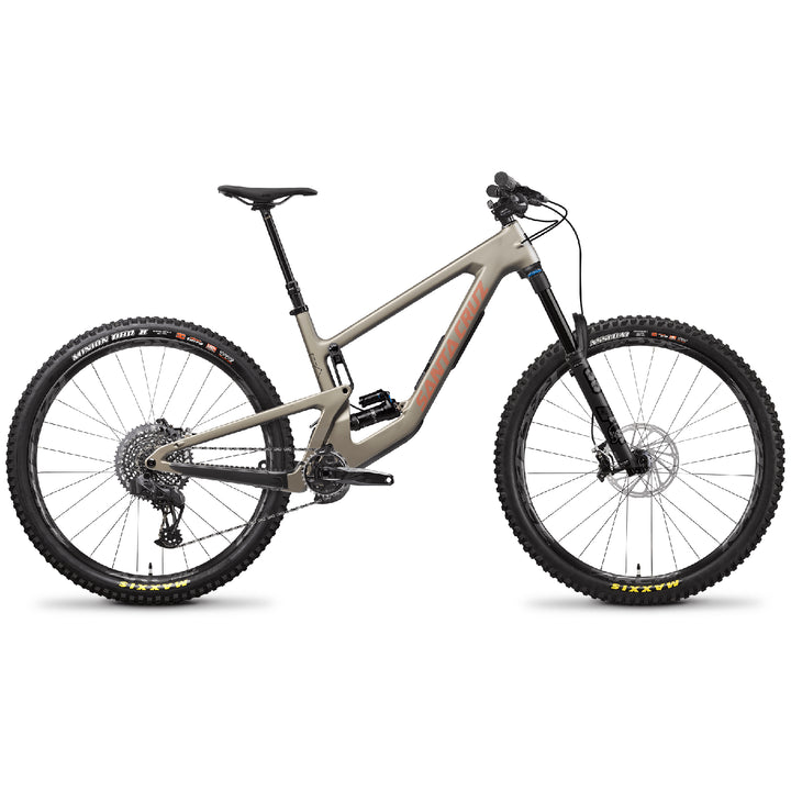 Santa Cruz Bicycles Megatower 2 C GX AXS Complete Mountain Bike 2023 Matte Nickel