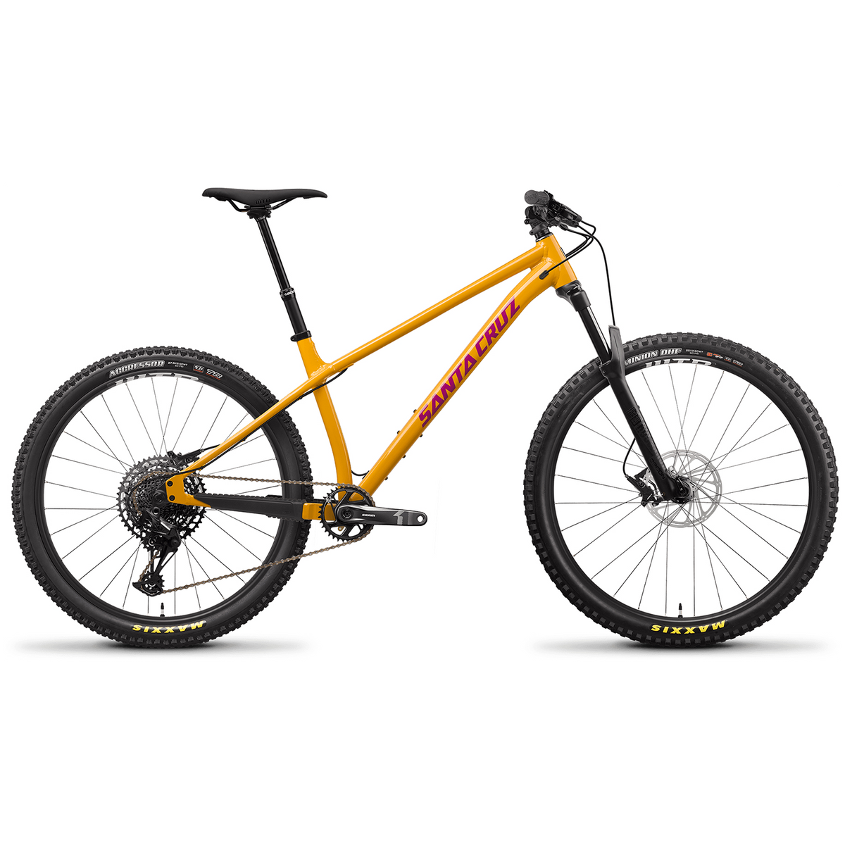 Santa Cruz Bicycles Chameleon 8 A D MX Complete Mountain Bike 2023 Golden Yellow