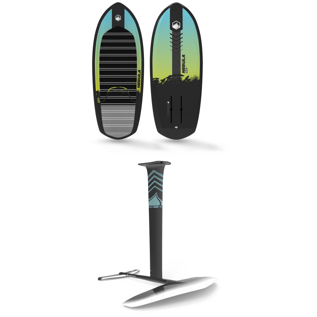 Liquid Force Nebula + Carbon Horizon 155 Wakefoil Package 2023