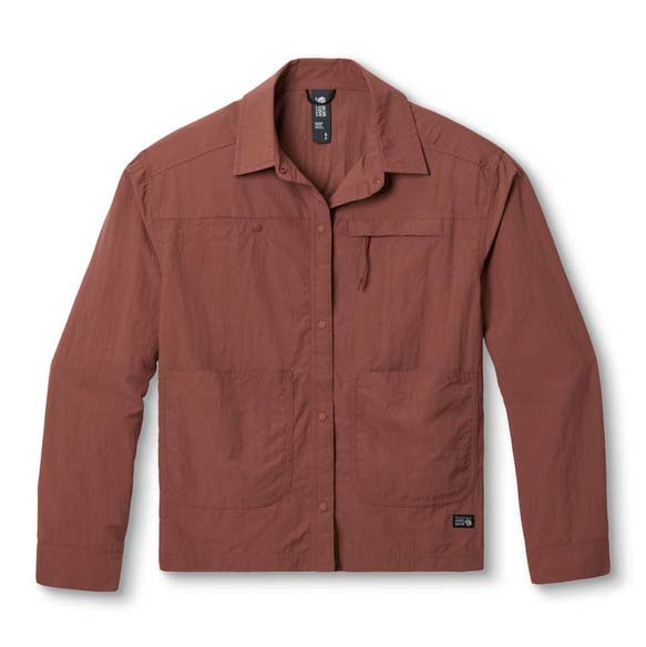 Mountain Hardwear Stryder Long-Sleeve Shirt - Women's Clay Earth
