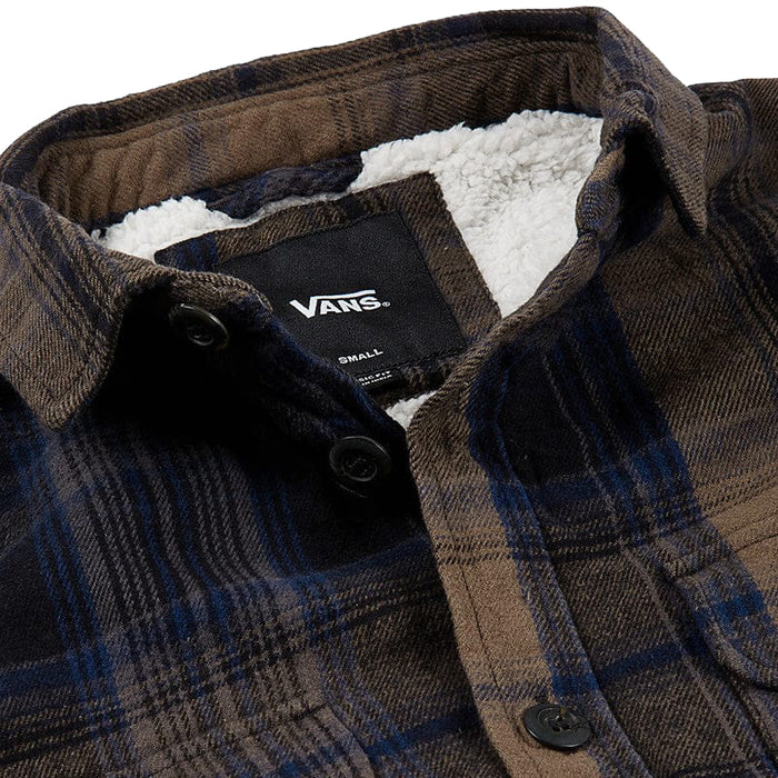 Vans Howard Long-Sleeve Woven Shirt - Men's Black/Canteen