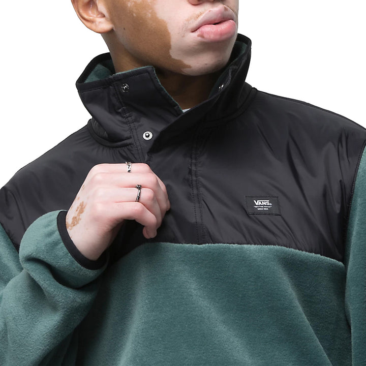 Vans Mammoth Pullover - Men's Duck Green/Black