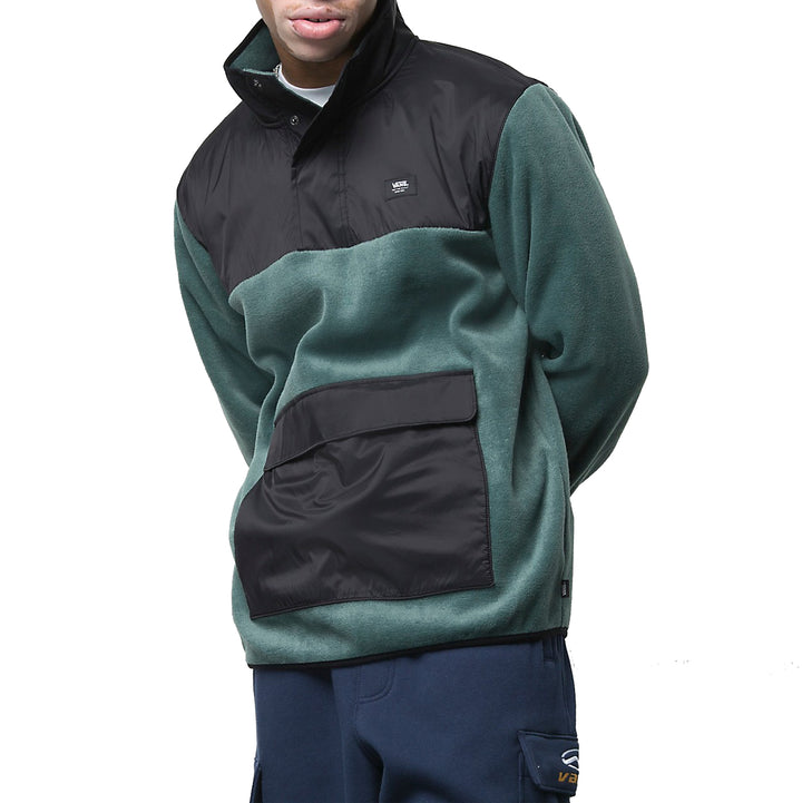 Vans Mammoth Pullover - Men's Duck Green/Black