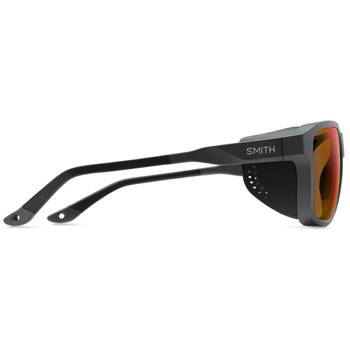 Smith Embark Sunglasses Matte Slate/ChromaPop Glacier Photochromic Copper Red Mirror