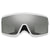 Smith Pursuit Sunglasses White/ChromaPop Platinum Mirror+Clear