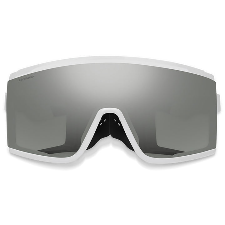 Smith Pursuit Sunglasses White/ChromaPop Platinum Mirror+Clear