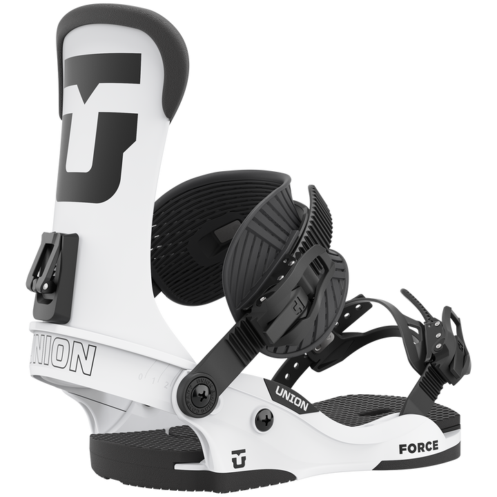 Union Force Pro Snowboard Bindings 2023 White