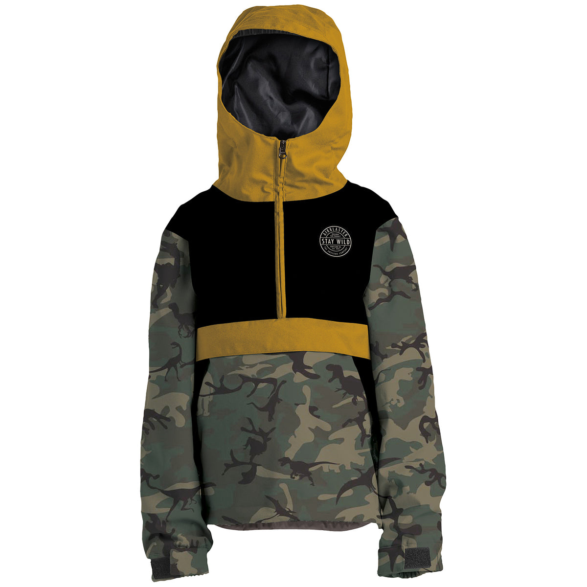 Airblaster Trenchover Jacket - Kids' OG DInoflage