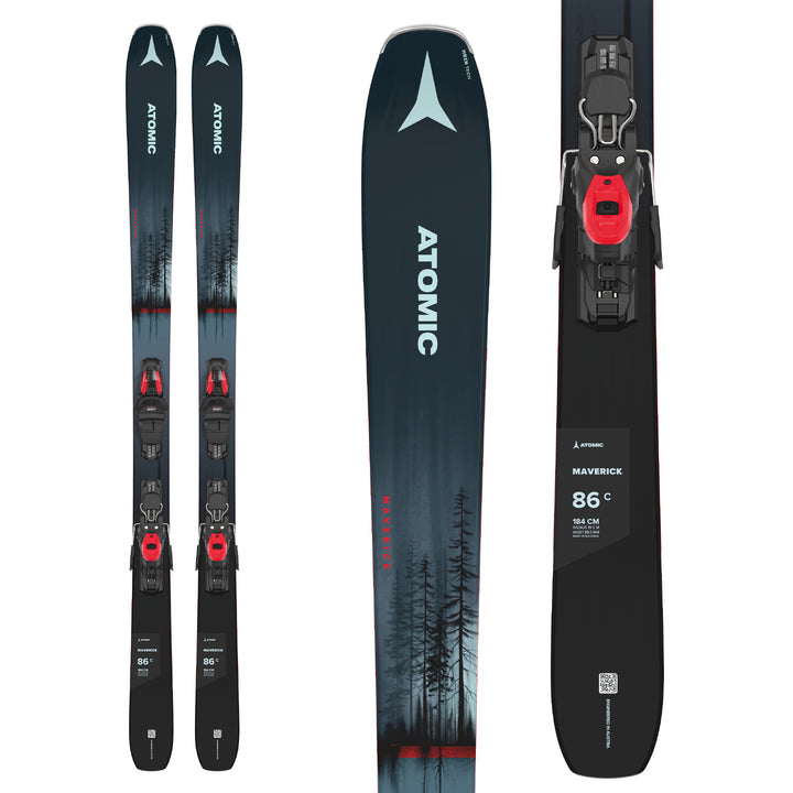 Atomic Maverick 86 C Skis + M10 GW Bindings 2023