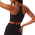 Girlfriend Collective Colette Halter Bra - Women's Black