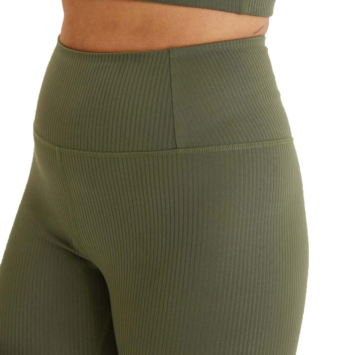 Girlfriend Collective Rib High-Rise Leggings - Women's Cypress