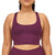 Girlfriend Collective Paloma Racerback Bra - Women's Plum