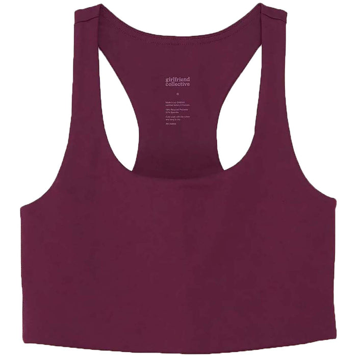 Girlfriend Collective Paloma Racerback Bra - Women's Plum