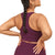 Girlfriend Collective Paloma Racerback Bra - Women's Plum