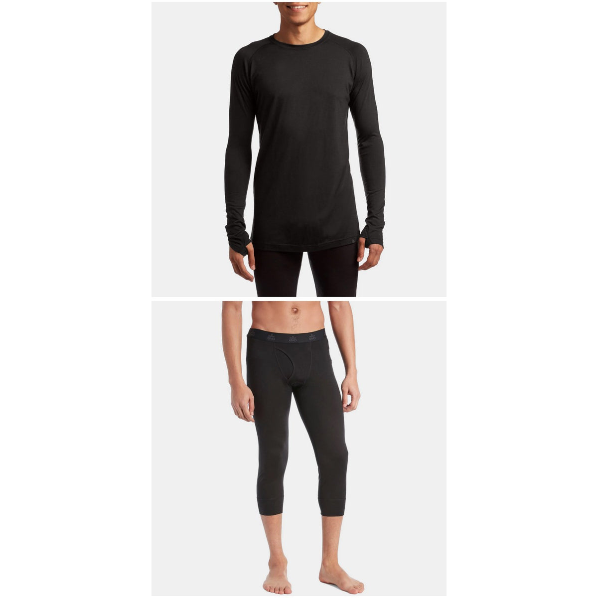 evo Ridgetop Merino Wool Midweight Crew Top + 3/4 Pants 2023