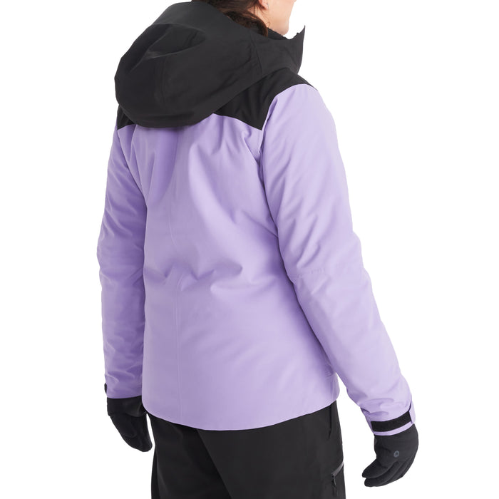 Marmot Refuge Jacket - Women's Black/Paisley Purple
