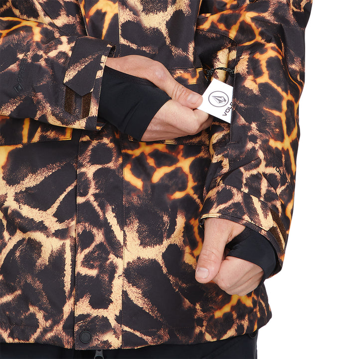 Volcom Stone Stretch GORE-TEX Jacket - Men's Gold Giraffe