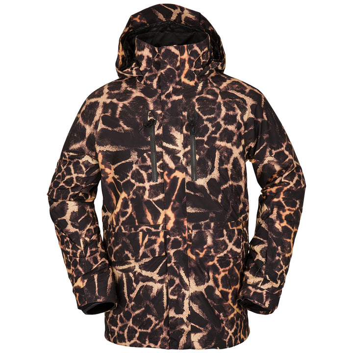 Volcom Stone Stretch GORE-TEX Jacket - Men's Gold Giraffe