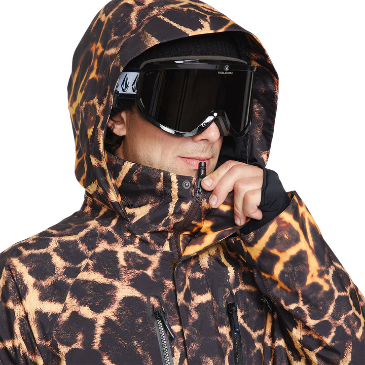 Volcom Stone Stretch GORE-TEX Jacket - Men's Gold Giraffe