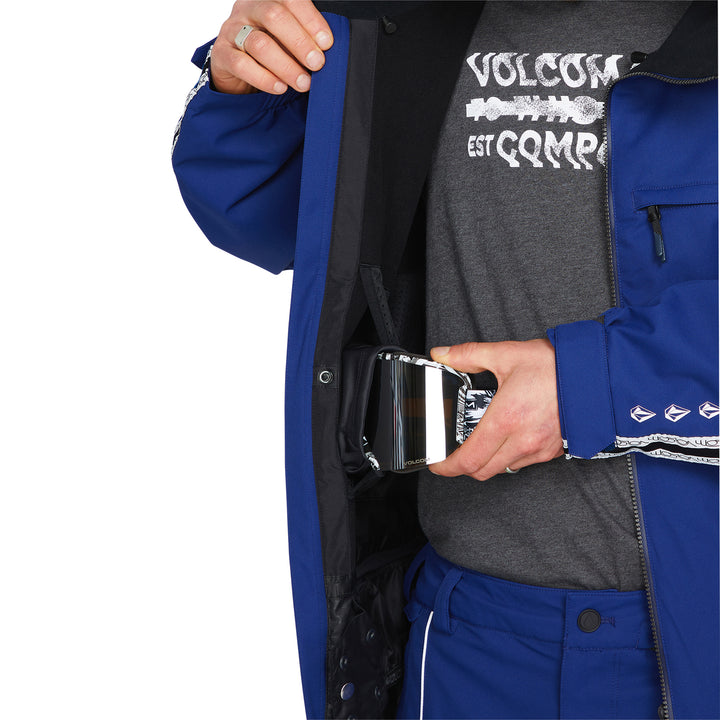 Volcom Nightbreaker Jacket - Men's Dark Blue