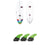 Lib Tech x Lost Freak Flag Bean Bag Surfboard + Lib Tech Tri Large Fin Set