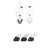Lib Tech x Lost Freak Flag Bean Bag Surfboard + Lib Tech Tri Medium Fin Set