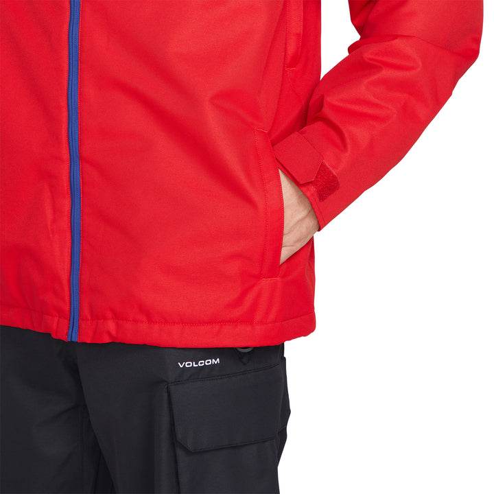 Volcom 2836 Insulated Jacket - Men's Red