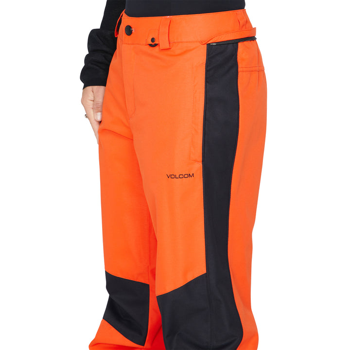 Volcom Hotlapper Pants - Women's Orange Shock