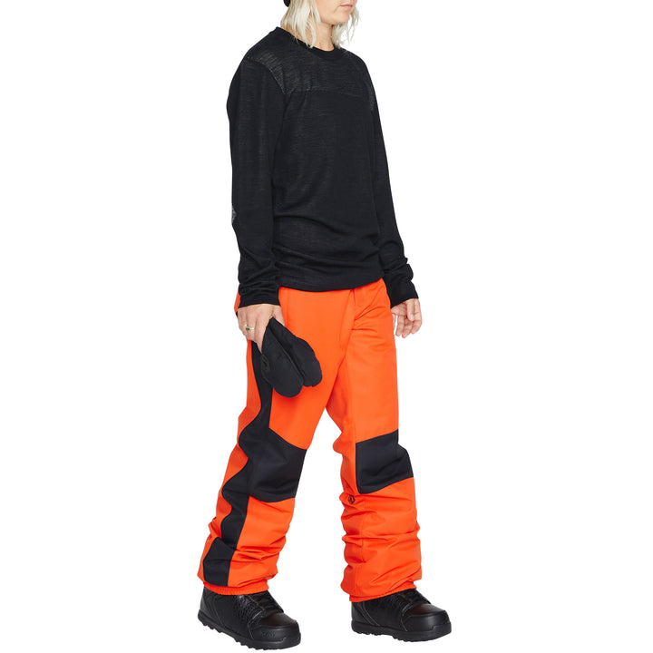 Volcom Hotlapper Pants - Women's Orange Shock