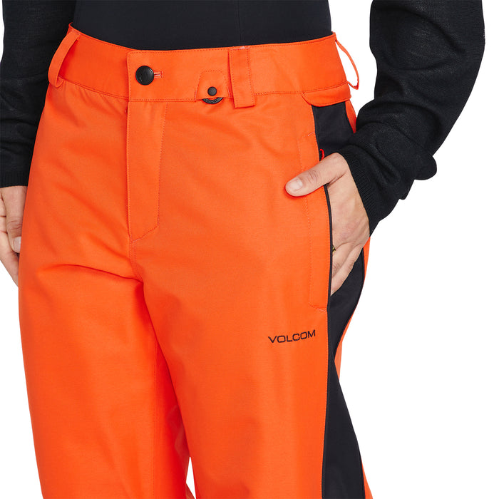 Volcom Hotlapper Pants - Women's Orange Shock
