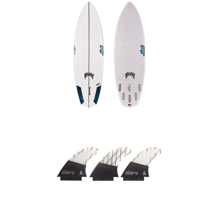 Lib Tech x Lost Rocket Redux Surfboard + Lib Tech Tri Medium Fin Set