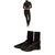 Billabong 5/4 Synergy Chest Zip Hooded Wetsuit + 5mm Furnace Synergy Split Toe Wetsuit Boots - Women's