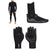 Quiksilver 5/4/3 Everyday Sessions Chest Zip GBS Wetsuit + 5mm Everyday Sessions Round Toe Wetsuit Boots + 3mm Marathon Sessions 5 Finger Wetsuit Gloves
