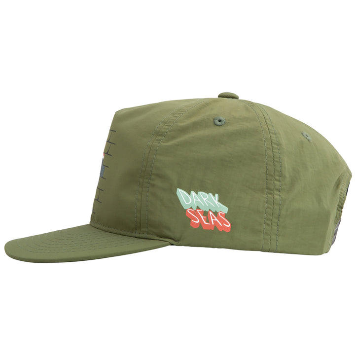 Dark Seas The Wall Hat Green