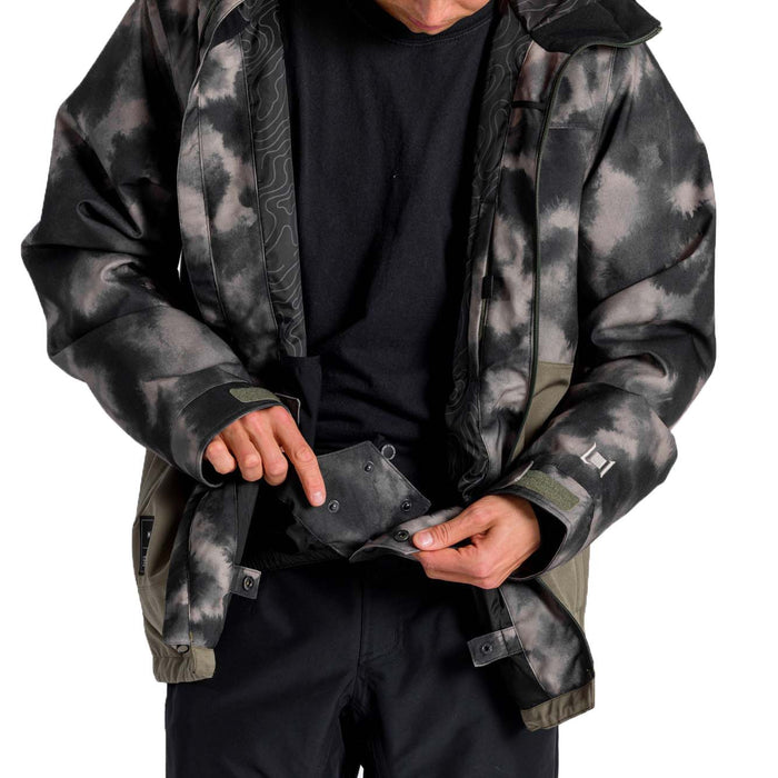 L1 Hasting Jacket - Men's M-Tie Dye C/Plat