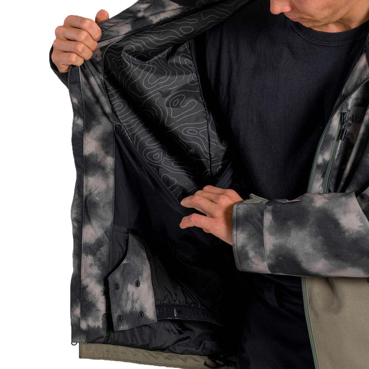 L1 Hasting Jacket - Men's M-Tie Dye C/Plat