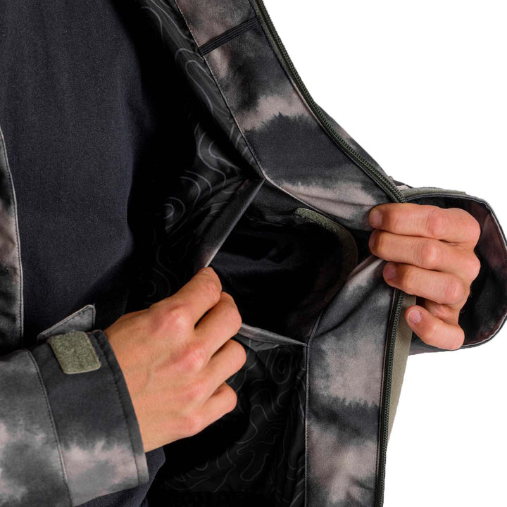 L1 Hasting Jacket - Men's M-Tie Dye C/Plat